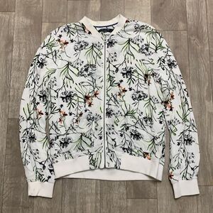 Womens‎ Max Jeans Floral Full Zip Lightweight Jacket
